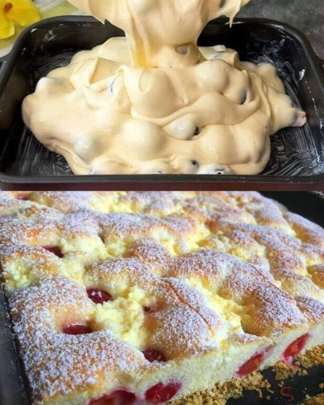 Quark-Kirsch-Kuchen: Ein saftiger Traum für Kirschliebhaber Quark-Kirsch-Kuchen: Ein saftiger Traum für Kirschliebhaber