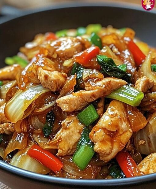 Chinesische Hähnchenpfanne: Einfach, schnell und superlecker!