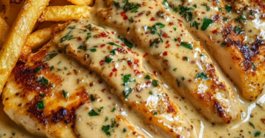 Hausgemacht und unwiderstehlich: Hähnchenfilet in cremiger Knoblauchsauce