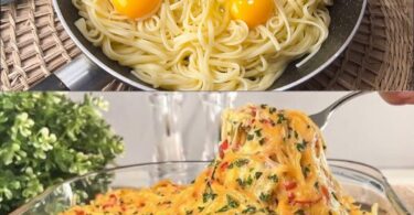 Eier mit Nudeln? Sie machen mich verrückt!