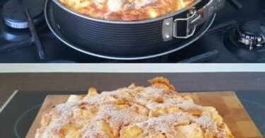 Mehr Apfel als Teig ich konnte es immer essen Ultrasaftiger Apfelkuchen
