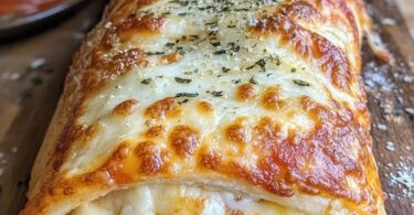 Sie machen mich verrückt, Blätterteig Strudel mit Peperoni und Käse