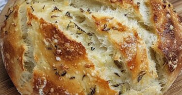 Kneten? Nicht nötig! Einfaches Tassenrezept für Knoblauchbrot