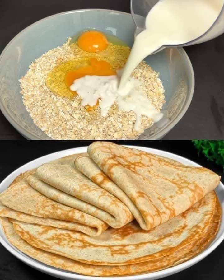 🥞 Schnelle Haferflocken-Pfannkuchen – Gesundes Frühstück in 10 Minuten ...