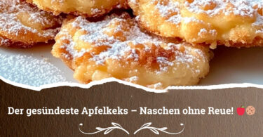 Mehlsfreie Apfelkekse in nur 15 Minuten