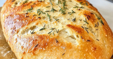 Knuspriges Knoblauchbrot ohne Kneten – Einfach & Gelingsicher