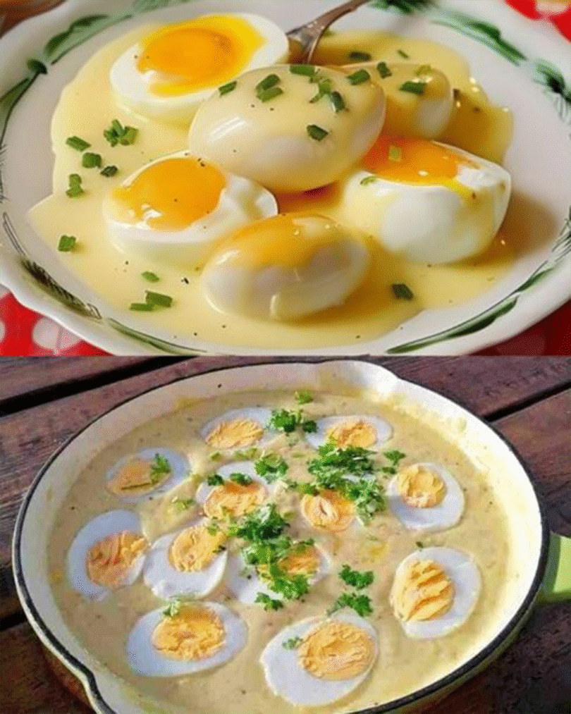 Omas Klassiker: Eier in cremiger Senfsoße – einfach, deftig, lecker ...