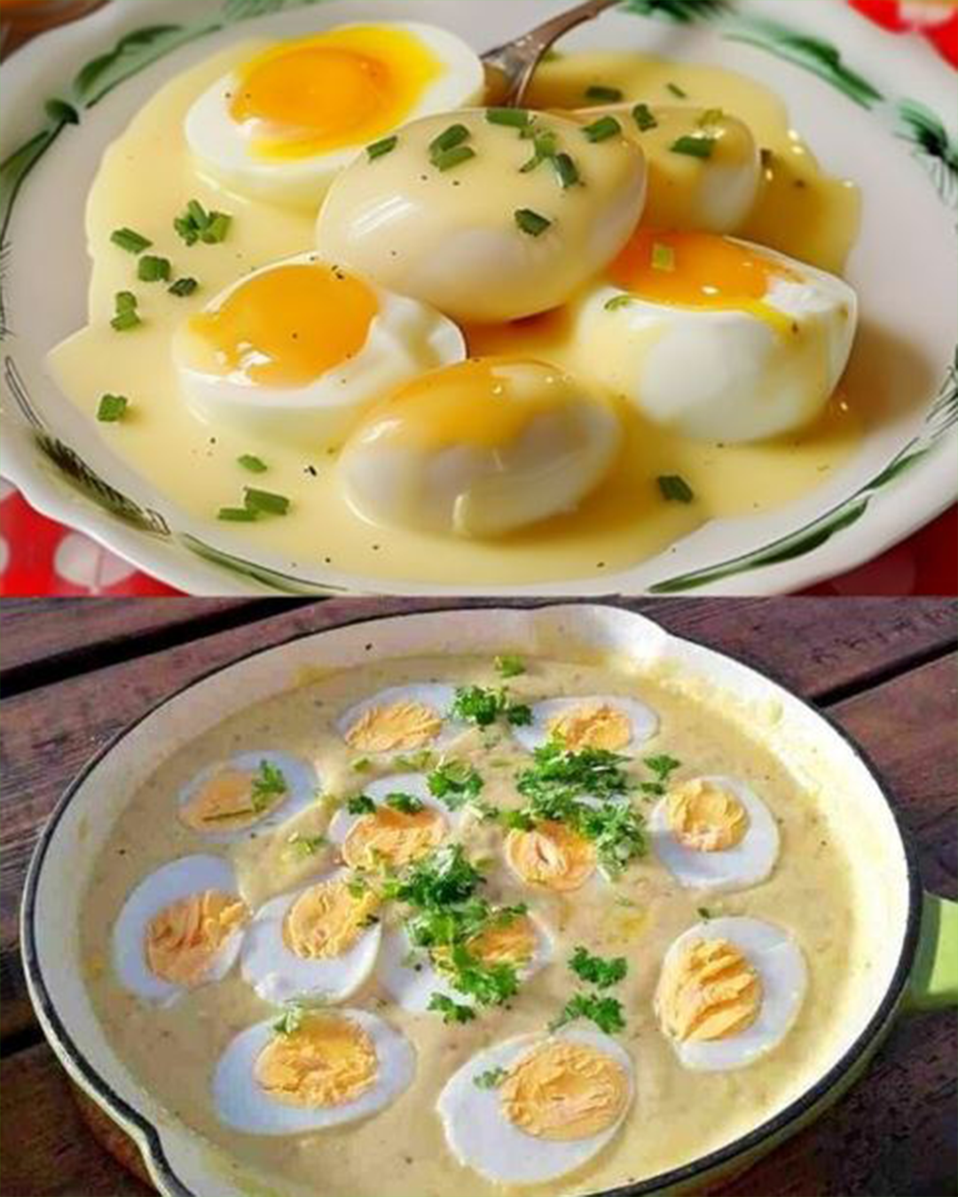 Omas Klassiker: Eier in cremiger Senfsoße – einfach, deftig, lecker ... Omas Klassiker: Eier in cremiger Senfsoße – einfach, deftig, lecker ...