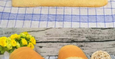 Zitronige Biskuitrolle: Ein frisches Dessert in Minutenschnelle