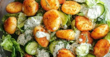 Blitzschnell & lecker: Knuspriger Gnocchi-Salat mit Joghurt