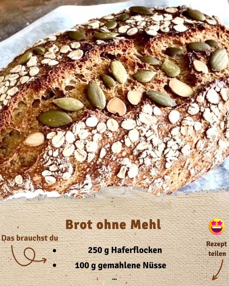 Mehlfreies Haferbrot mit Quark – Saftig, ballaststoffreich & ganz ohne Kompromisse!