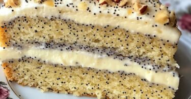 🍰 Mohnkuchen mit Paradiescreme – Saftig, cremig & himmlisch gut!