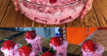 🍓 Erdbeer-Dessert mit Joghurt – blitzschnell, leicht & unwiderstehlich!
