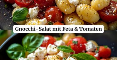 🥗 Gnocchi-Salat mit Feta & Tomaten – Frisch, gesund & lecker!