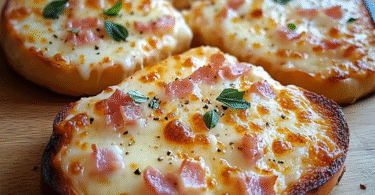 🍞 Herzhaft gefüllte Pizzabrötchen – Perfekt für den kleinen Hunger!