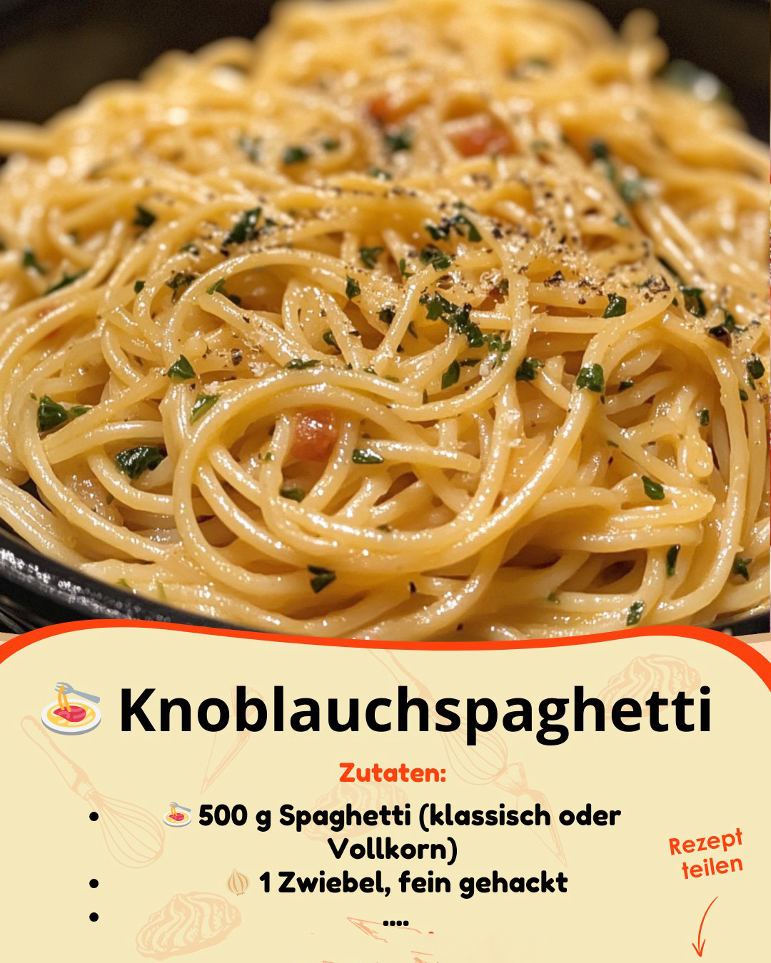 🍝 Die schnelle Pasta mit wenig Zutaten – Knoblauchspaghetti Traum-Kombi ... 🍝 Die schnelle Pasta mit wenig Zutaten – Knoblauchspaghetti Traum-Kombi ...