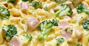 🍝 Cremige Brokkoli-Schinken-Pasta – Ein cremiges Pasta-Genuss!