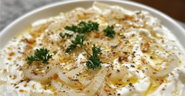 🧅 Unwiderstehlicher Zwiebeldip – Perfekt für Snacks!