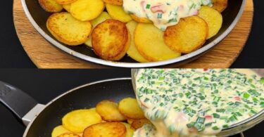 Omas Kartoffelgericht zum Abendessen