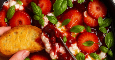 🍓🤤😇 Erdbeeren auf Burrata – Sommergenuss pur!