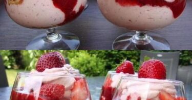 Das beste Dessert aller Zeiten – Erdbeer Quarkdessert