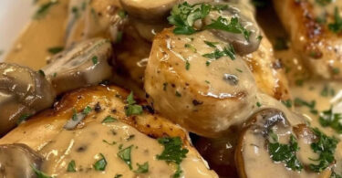 🍗 Hähnchenbrust in Champignonsauce