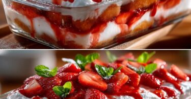 Zauber Dessert: Erdbeer-Tiramisu in 5–10 Minuten
