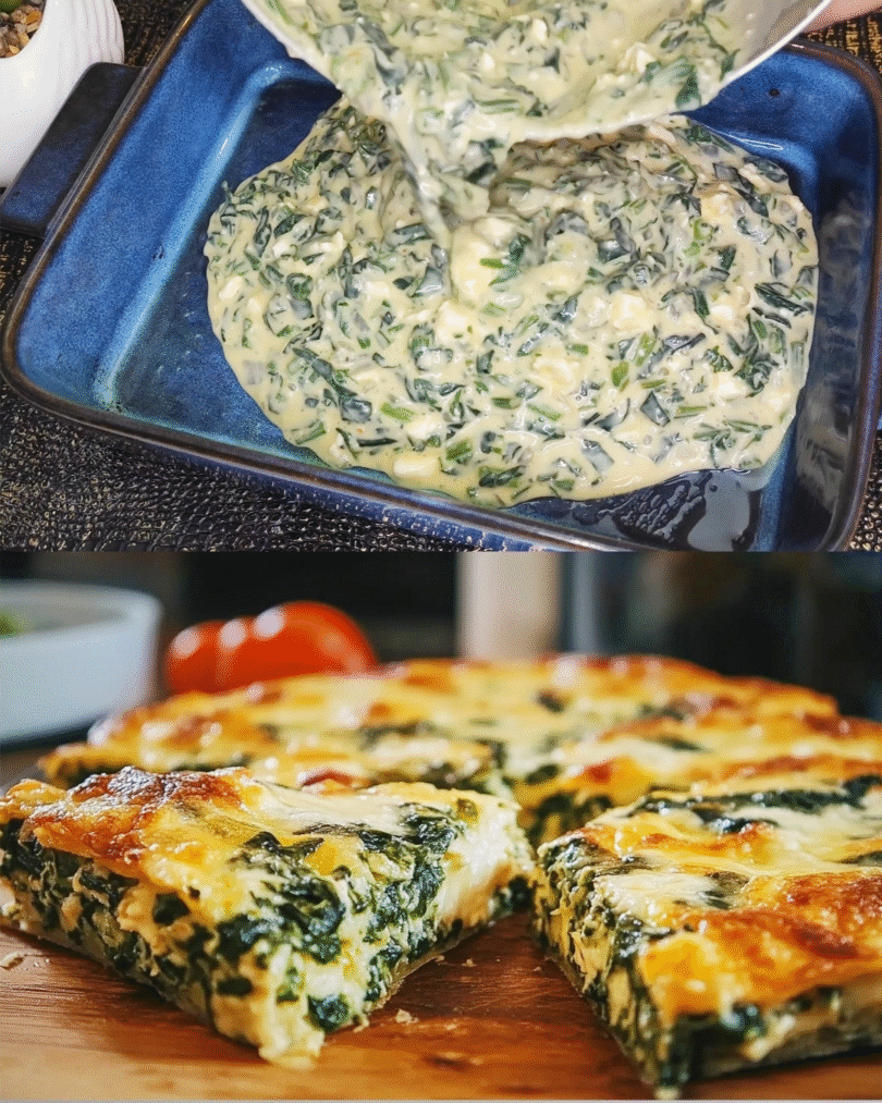 Dieses Rezept hätte ich gerne früher gekannt – Spinat-Feta-Quiche genial einfach!