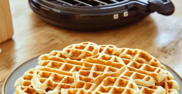 🧇 Vanille-Joghurt-Waffeln – Fluffig, zart und unwiderstehlich!