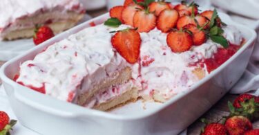 🍓 15 Minuten Erdbeertiramisu – Süß, frisch & blitzschnell! 🍓
