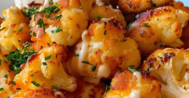 Backofen Blumenkohl mit Käse – Knusprig, würzig und einfach unwiderstehlich!