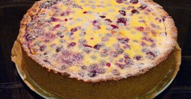 😋 Finnischer Blaubeerkuchen – Super lecker und ganz schnell gemacht