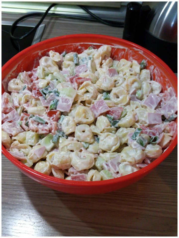 😋 Schneller Tortellini-Salat zum Grillen 💕