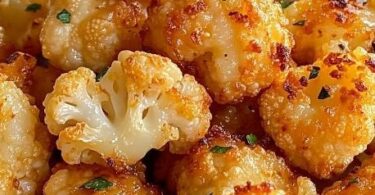 💛 Käseblumenkohl aus dem Ofen – Einfach, knusprig & voller Geschmack!