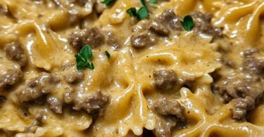 Cremige Pasta mit Hackfleisch – Einfach & Lecker