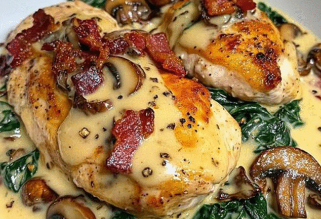 🦃🥓 Sahniges Putengeschnetzeltes 🥓🦃 - Rezepte Einfache