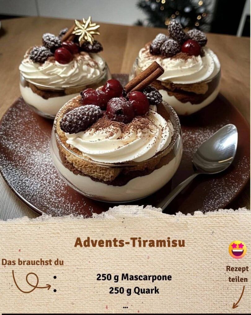 Advents-Tiramisu – Cremiger Genuss, der uns alle zusammenbrachte