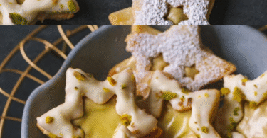 Pistazien-Sterne – Neue Lieblingsplätzchen mit feiner Zitronennote ✨