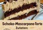 🎂 Schoko-Mascarpone-Torte – Elegant, Cremig & Unwiderstehlich 🍫✨