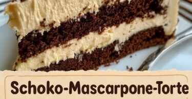 🎂 Schoko-Mascarpone-Torte – Elegant, Cremig & Unwiderstehlich 🍫✨