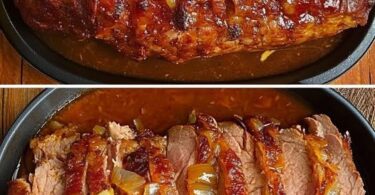 Superzart, und ultrasaftig, Räuberbraten aus dem Ofen