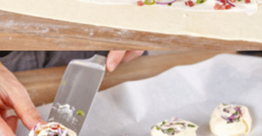 Das ist die leckerste die ich je gebacken habe, Flammkuchen Rolle