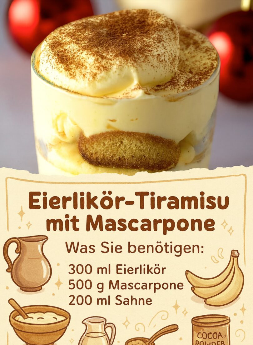 Mascarpone & Eierlikör Dessert