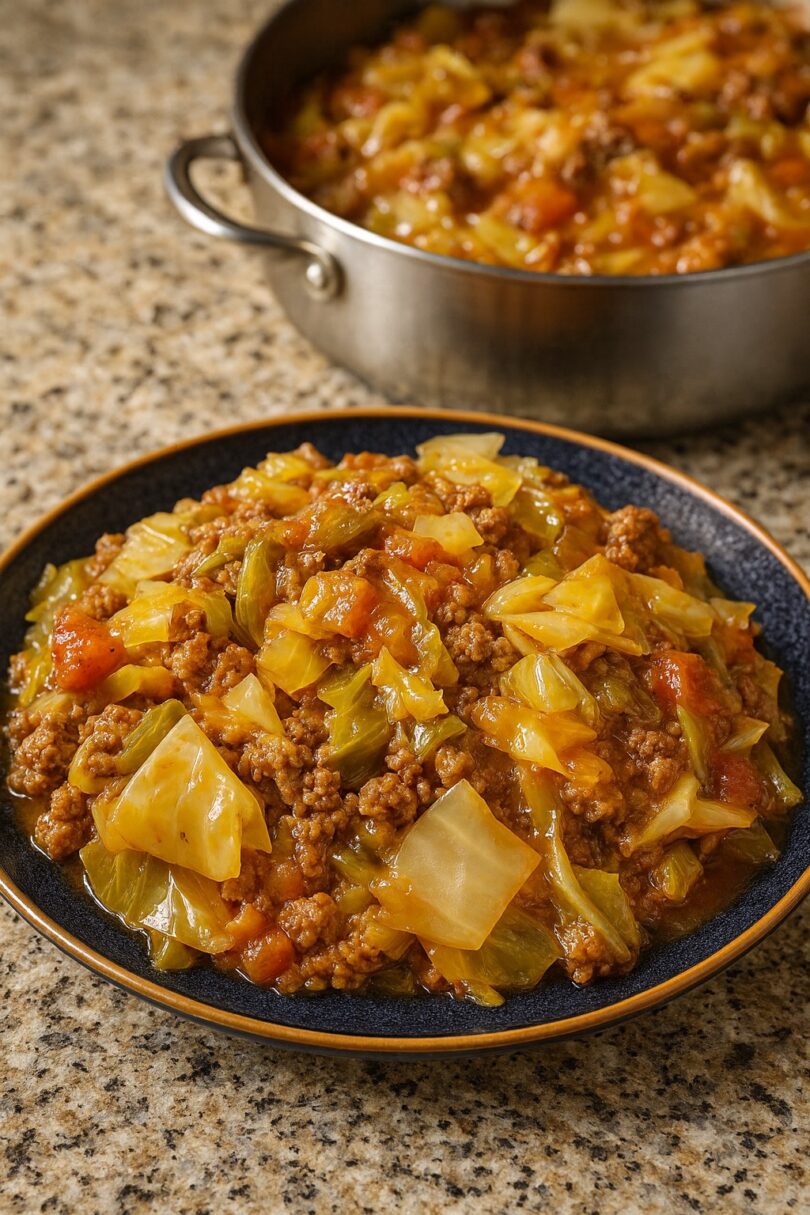 Das liebt die ganze Familie – 20 Minuten Schmorkohl mit Hackfleisch 🥘❤️