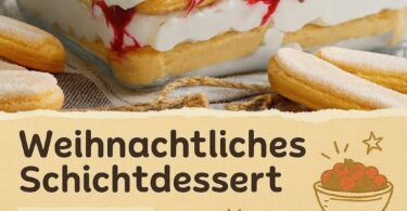 ✨ Weihnachtliches Schichtdessert voller Weihnachtszauber 🎄