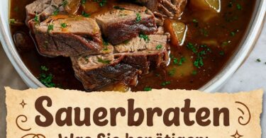 Sauerbraten wie bei Oma – pure Wohlfühlküche