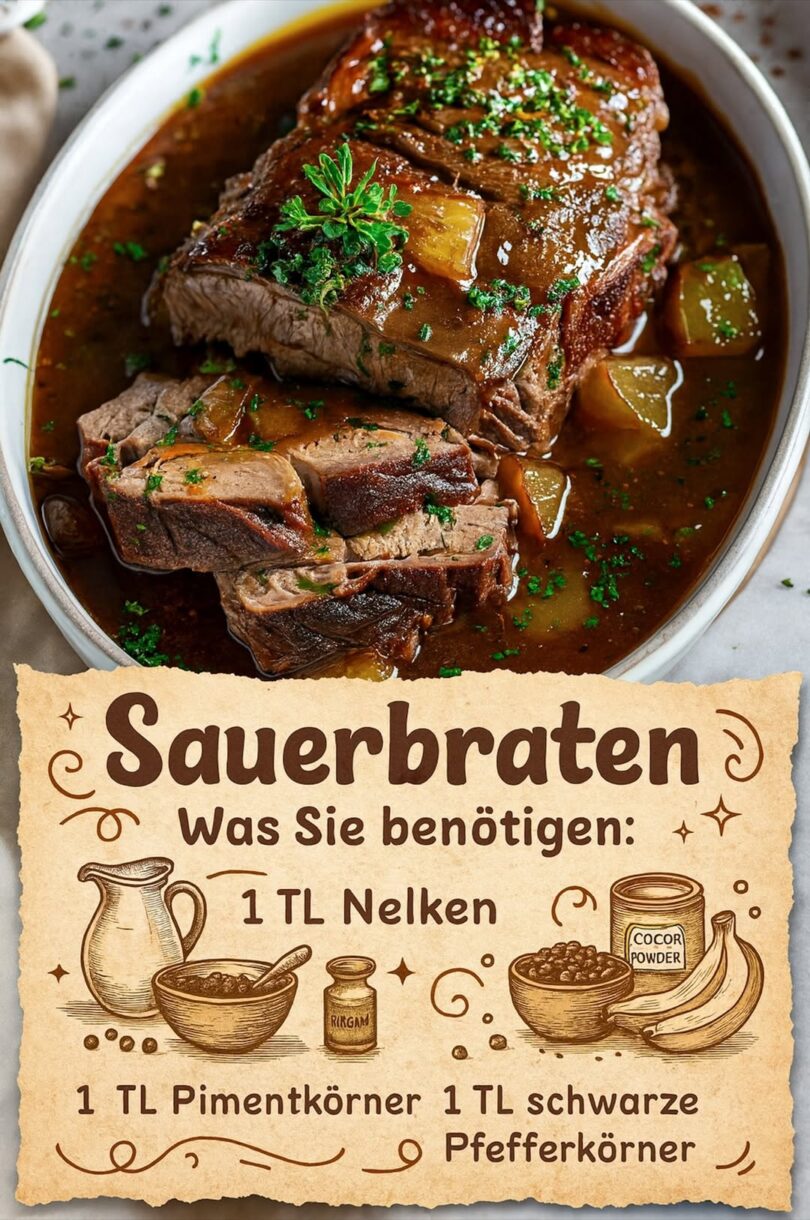 Sauerbraten wie bei Oma – pure Wohlfühlküche
