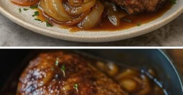 Französischer Zwiebelhackbraten – Ein herzhaftes Rezept für Genießer
