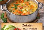 Geniale Wundersuppe mit Weißkohl – schnell ein paar Pfunde verlieren