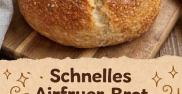 Airfryer-Hausbrot – einfach, schnell & herrlich knusprig